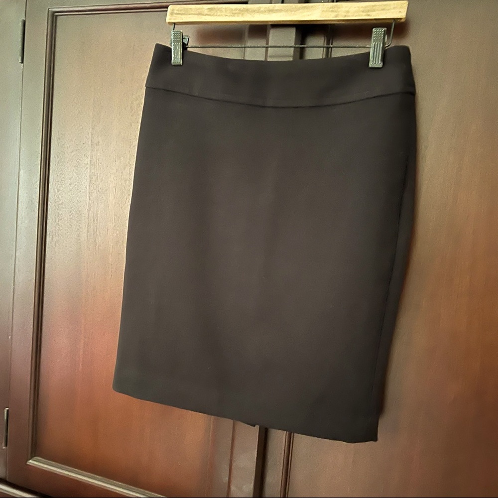 Talbots Skirt (Black, 4 Petite, Women’s)